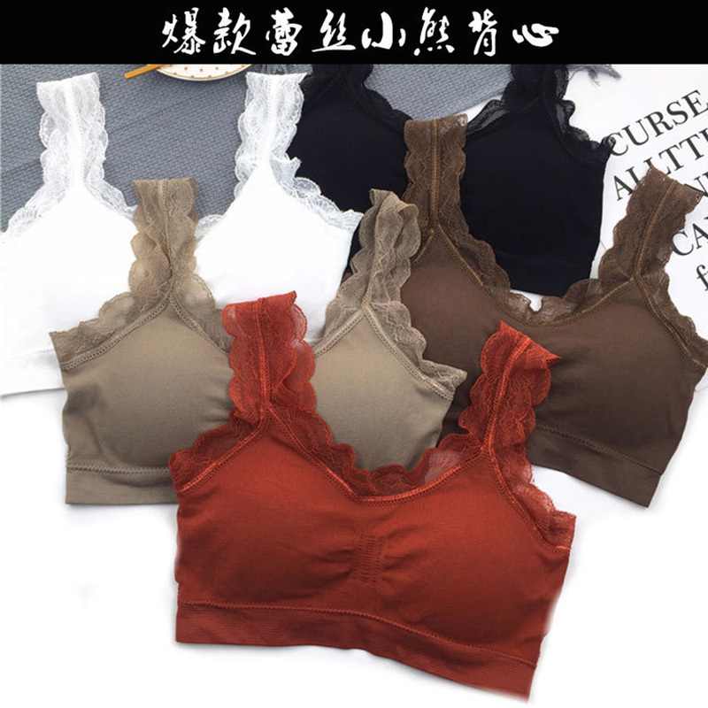 Bralette Triangle Set - 3D Sexy lace Lingerie Seamless Sport