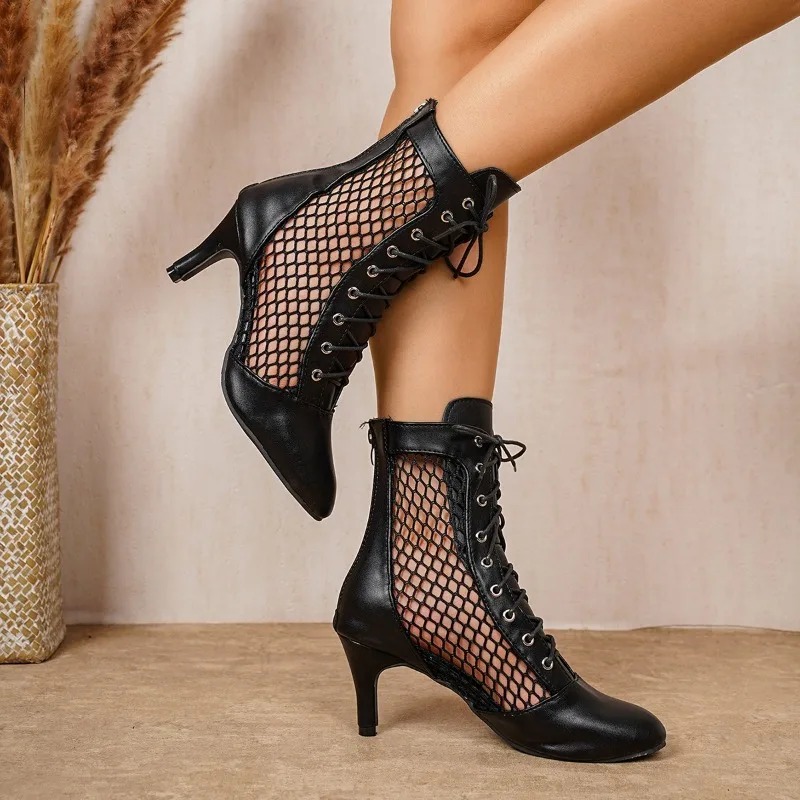Strappy Fish-mouth Style Sanda - огляд і ціна Sandal Strappy Heeled