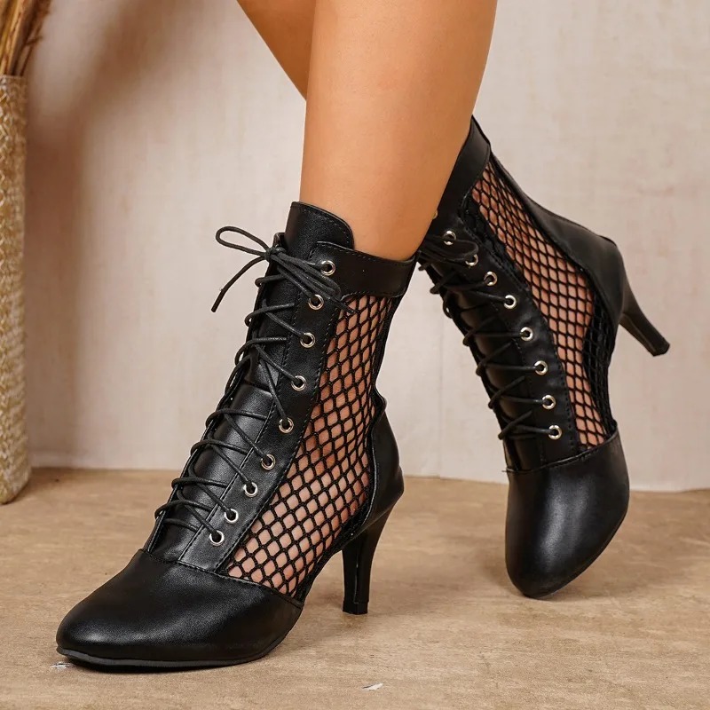 Strappy Fish-mouth Style Sanda - огляд і ціна Sandal Strappy Heeled