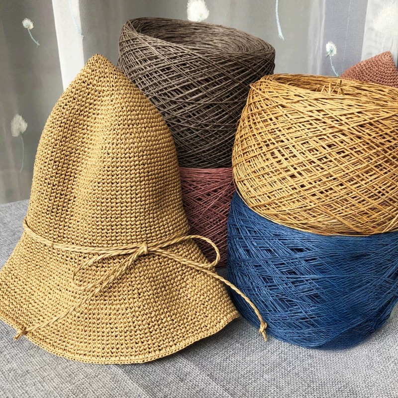 250g Extra Fine Cotton Straw R - огляд і ціна Crochet Bag Raffia