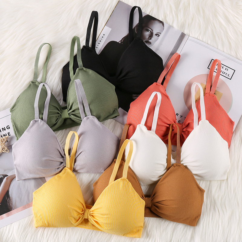 Sexy Active Bra Women Seamless - огляд і ціна Bralette Triangle Set