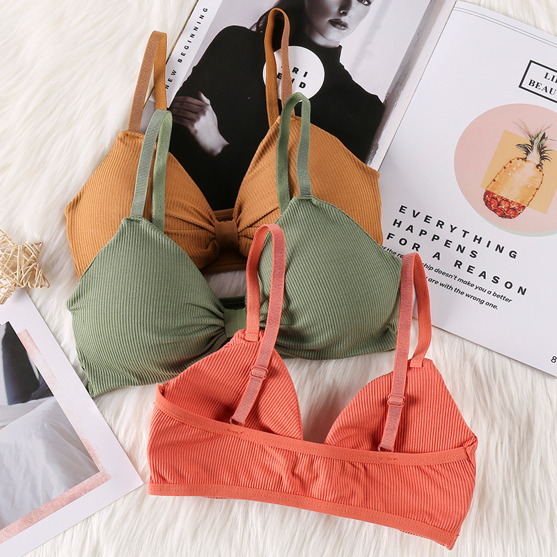 Sexy Active Bra Women Seamless - огляд і ціна Bralette Triangle Set